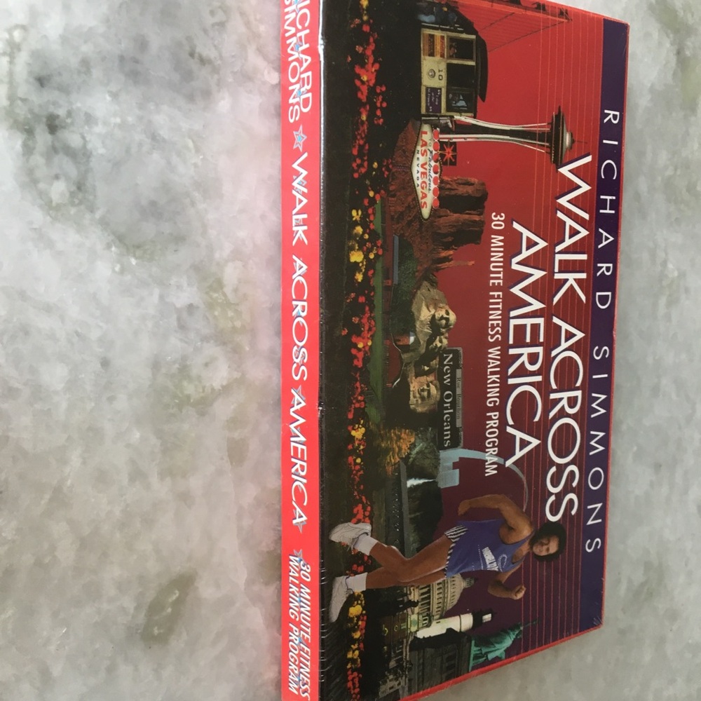 Richard Simmons Walk Across America Fitness Program cassette - Picture 15 of 16